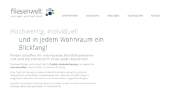 Desktop Screenshot of fliesenwelt-eisingen.de
